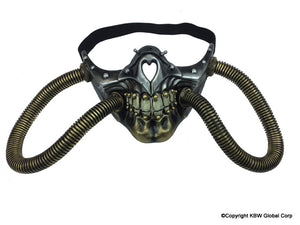 Skeleton Tube Jaw Half Mask