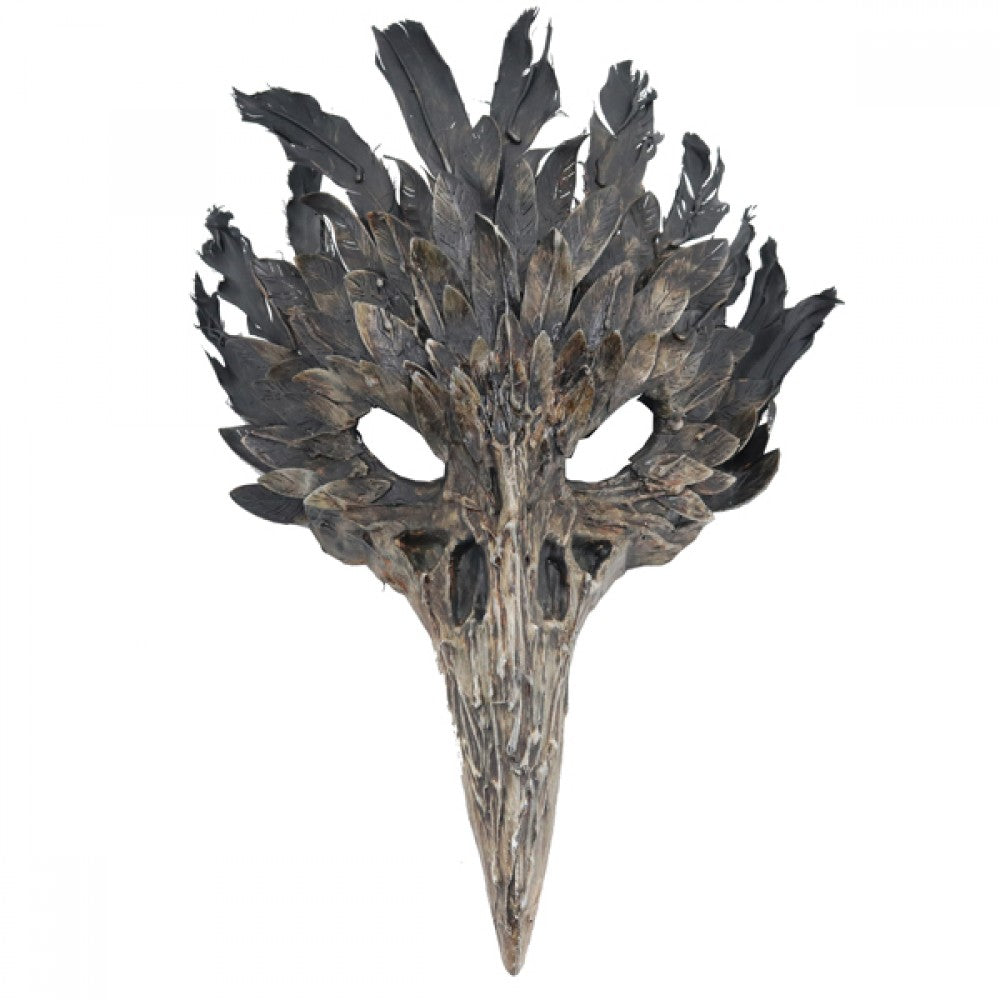 Feather & Bone Bird Mask