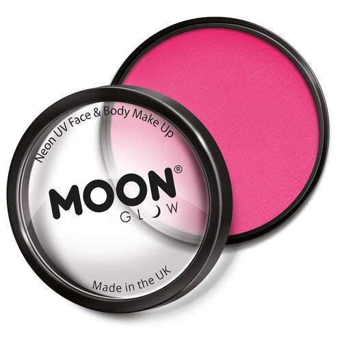 Neon UV Pro Face Paint Cake Pot -Moon Glow