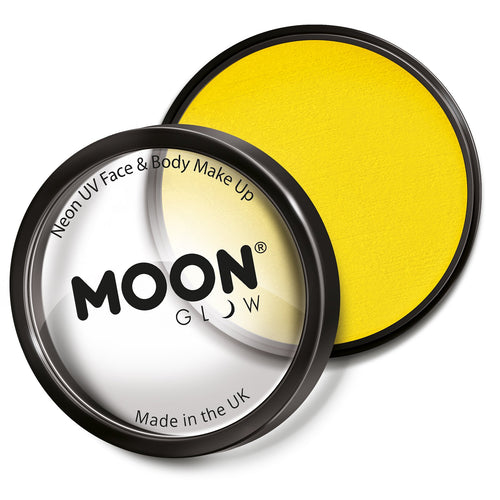 Neon UV Pro Face Paint Cake Pot -Moon Glow