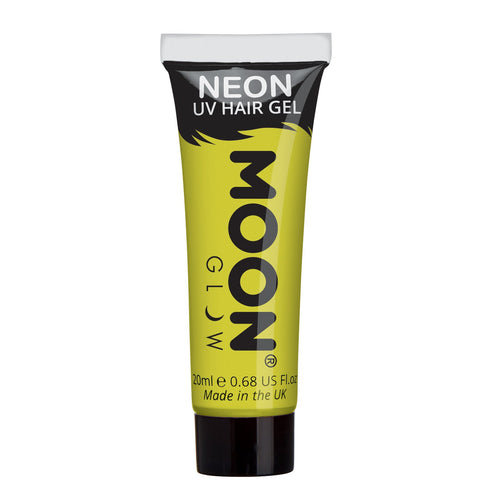 Neon UV Hair Gel - Moon Glow