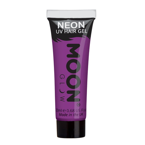 Neon UV Hair Gel - Moon Glow