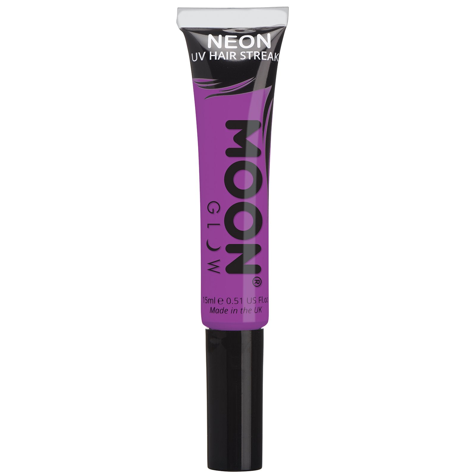 Neon UV Hair Streaks - Moon Glow