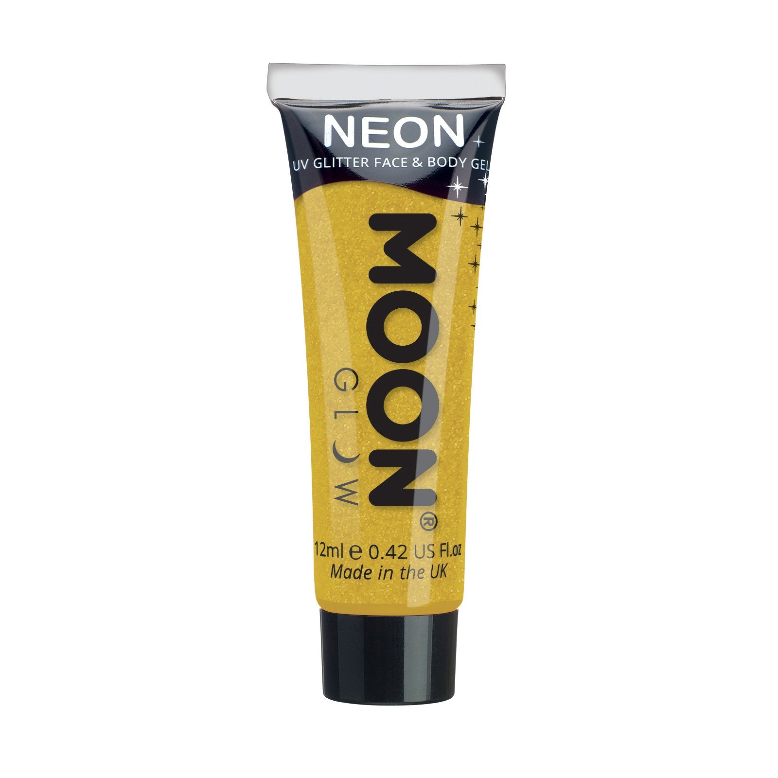 Glitter Neon UV Fine Face & Body Gel Clamshell