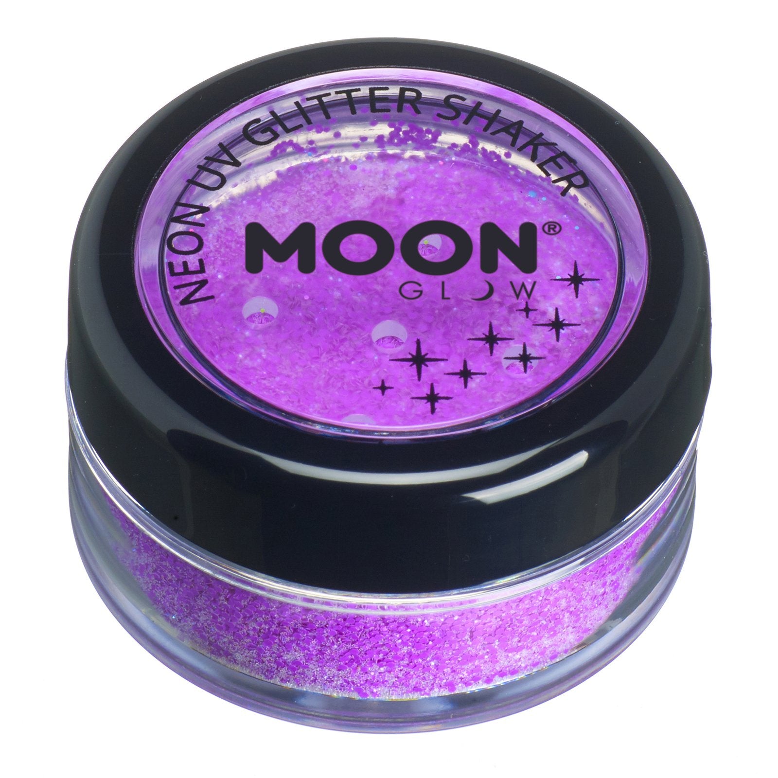 Neon UV Fine Glitter Shaker -Moon Glow