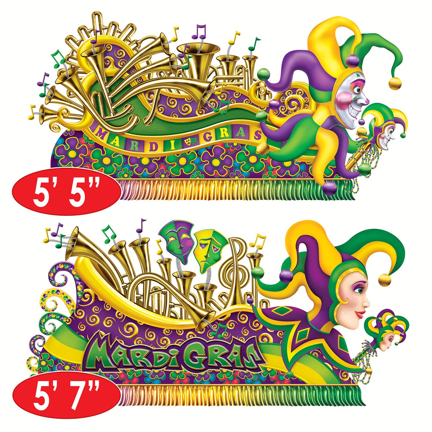 Mardi Gras Float Props Insta-theme
