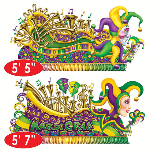 Mardi Gras Float Props Insta-theme