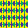 Mardi Gras Harlequin Backdrop 4' x 30' Insta-theme