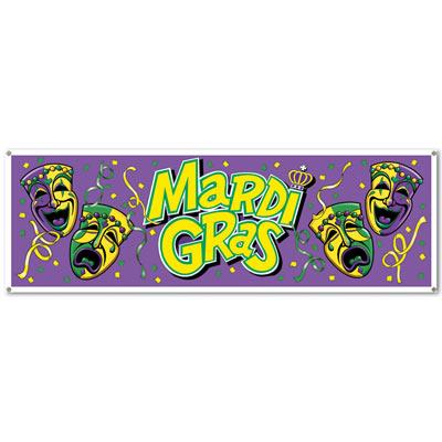 Mardi Gras Jumbo Banner