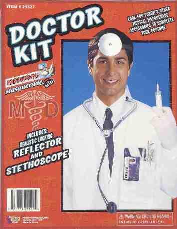 Doctor Stethoscope and Head Reflector