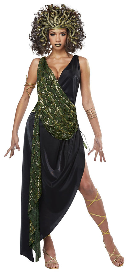Snake Headpiece and Gown