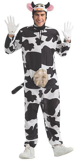 Jumpsuit with udders and headpiece