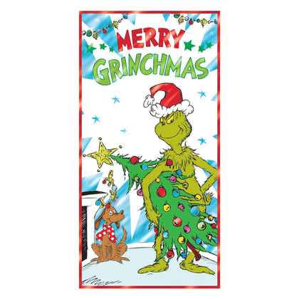 Merry Grinchmas Door Decoration