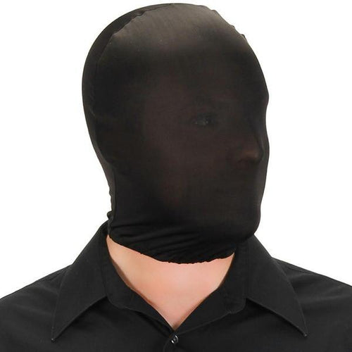 Black stretch mesh fabric
