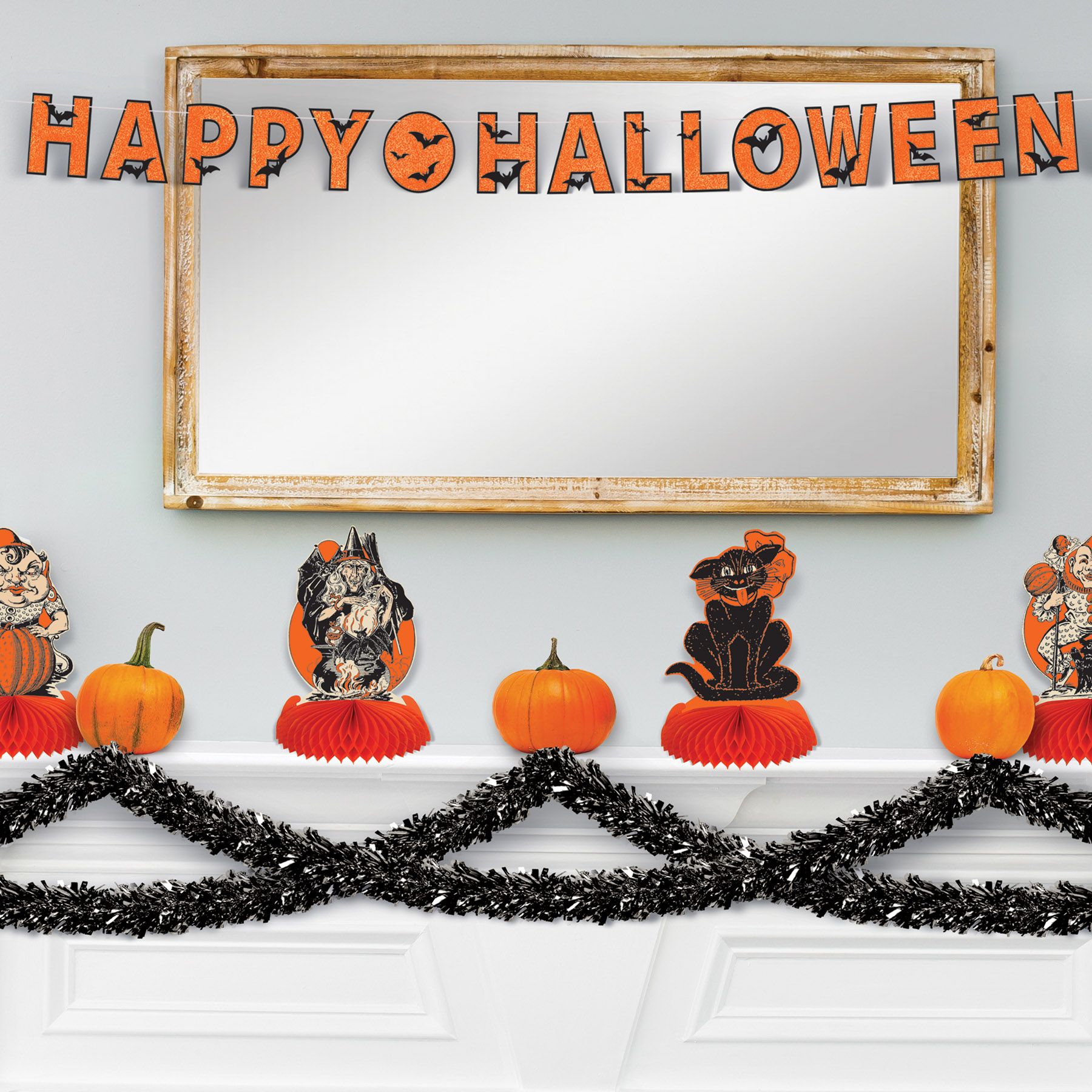 Metallic Garland - Black