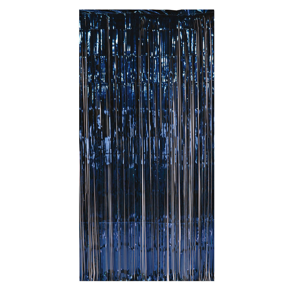 Metallic Gleam N' Curtain Navy