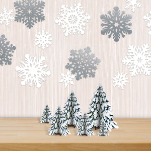 Metallic Gleam N' Curtain White