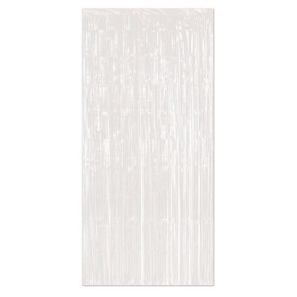 Metallic Gleam N' Curtain White