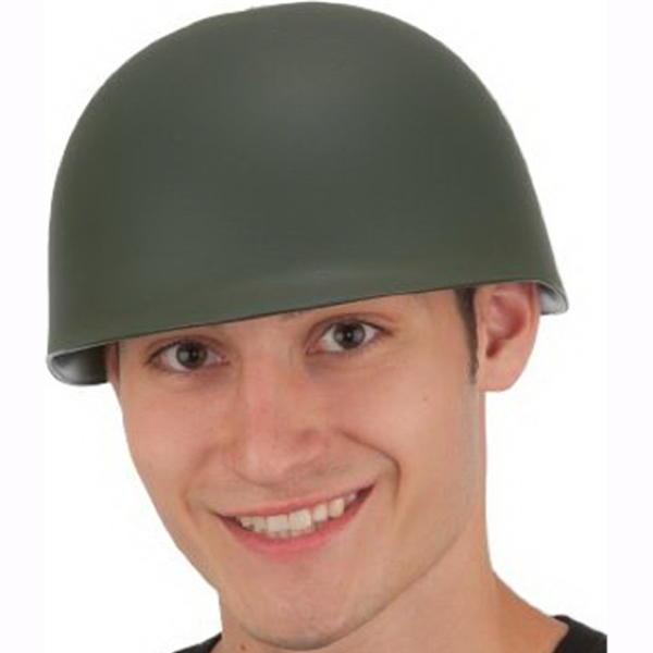 Army green helmet