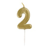 Numeral Birthday Candles - 2