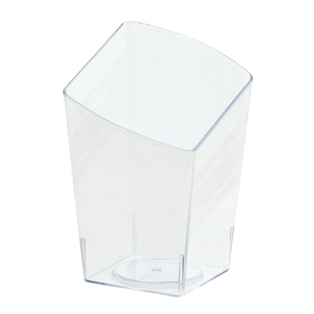 Mini Slanted Tumbler - Clear