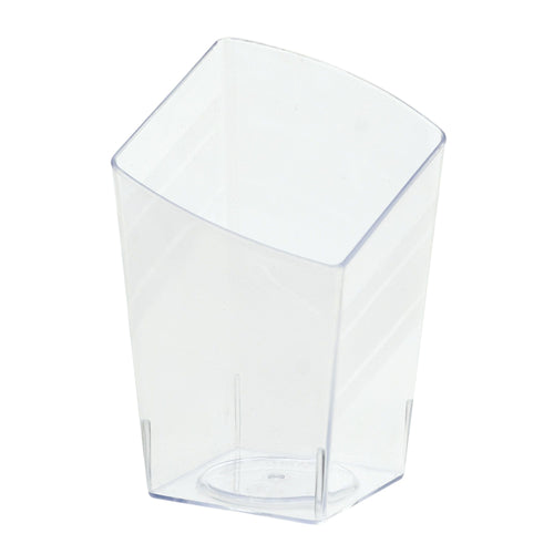 Mini Slanted Tumbler - Clear
