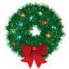 Mini Tinsel Wreath with Bow | Christmas