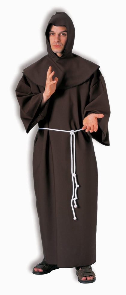 Brown full length robe