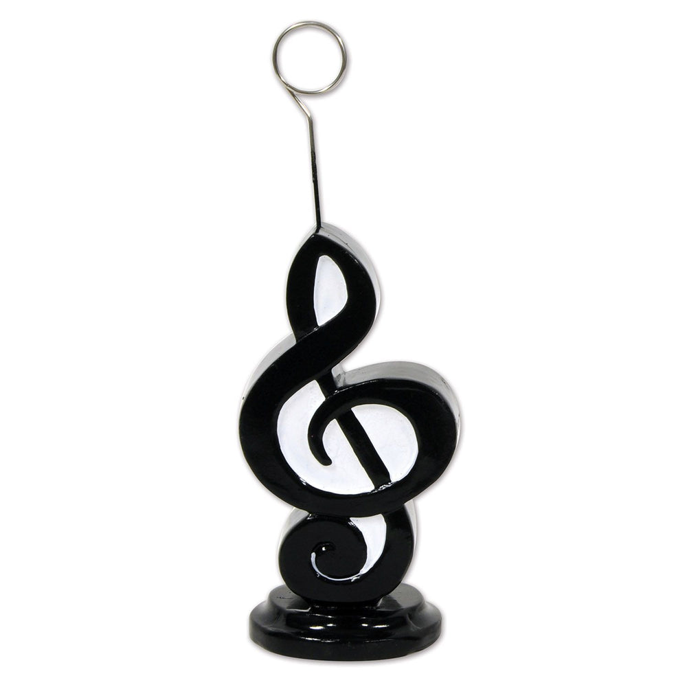 Musical Note Photo/Balloon Holder 6 Oz