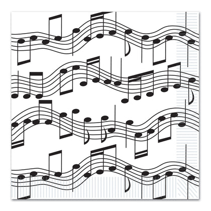 Musical Notes Luncheon Napkins