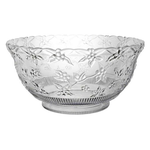 8qt. Clear Embossed Punch Bowls | Plastics