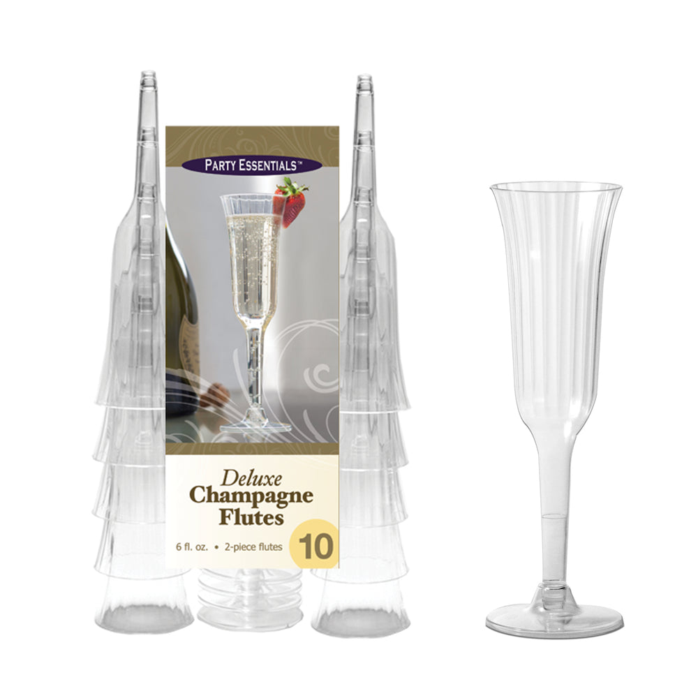 champagne flutes