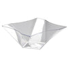 161oz. Twisted Square Serving Bowls - Clear