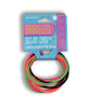 Set of 12 rubber bracelets 3 each color
