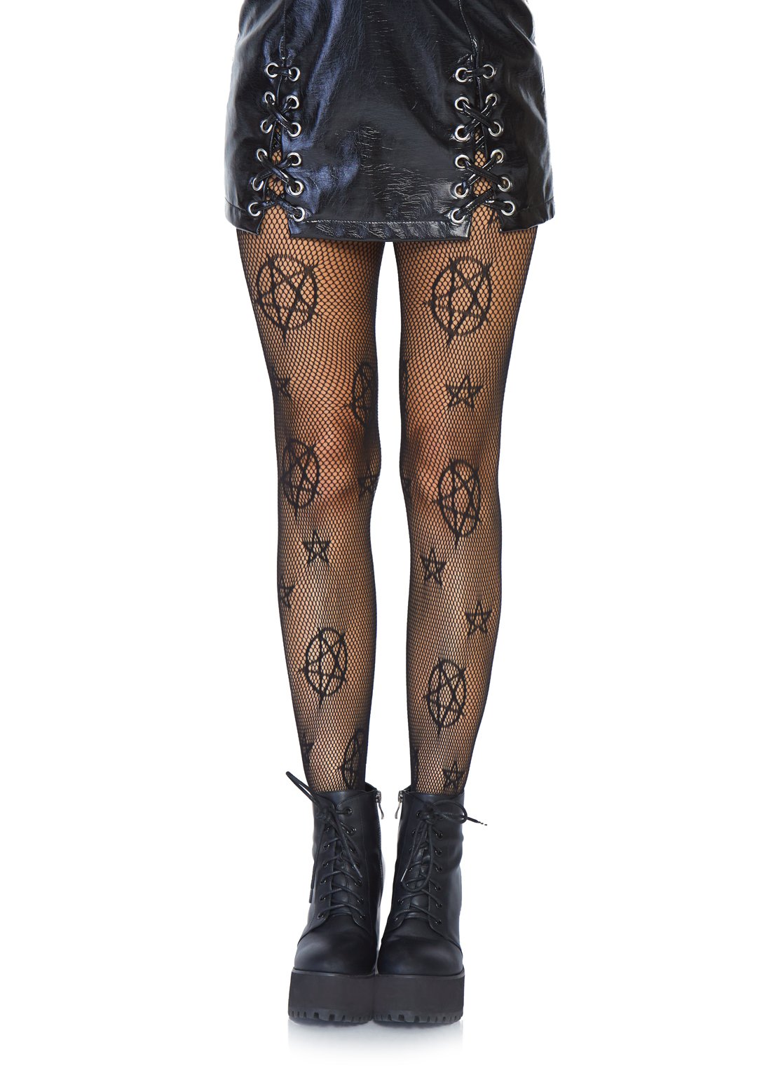 Net Tights with Symbols