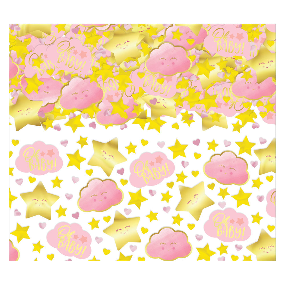 Pink and gold