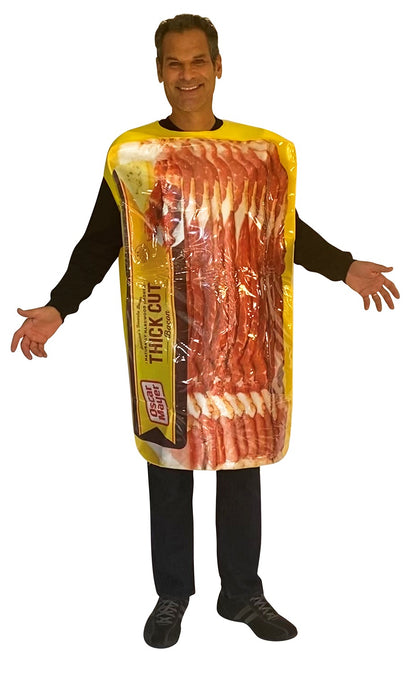 Oscar Mayer Packaged Thick Cut Bacon Halloween Costume, Adult One Size