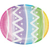 Oval Watercolor Egg Plates 8ct | Easter