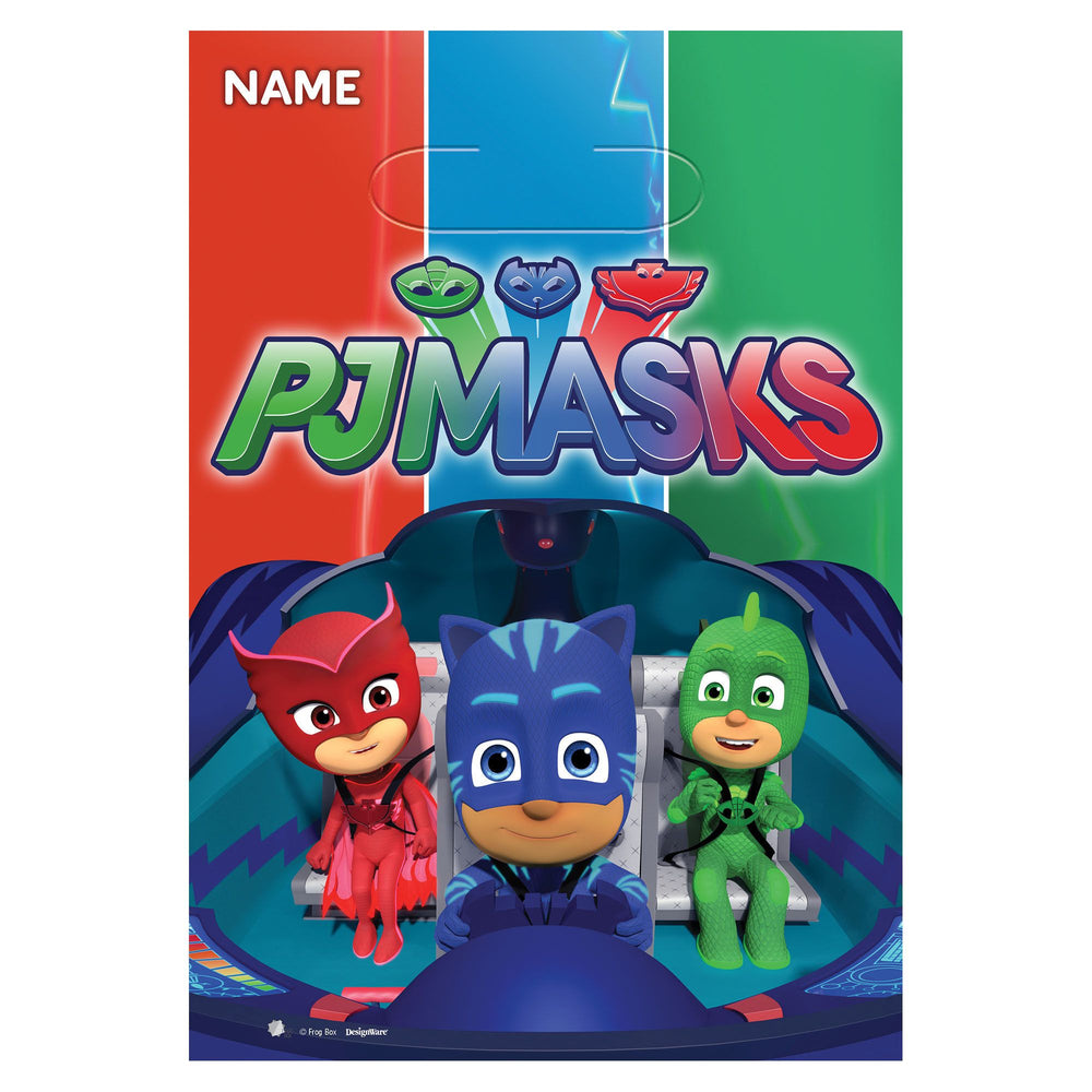 PJ Masks Treat Bags come 8 per package