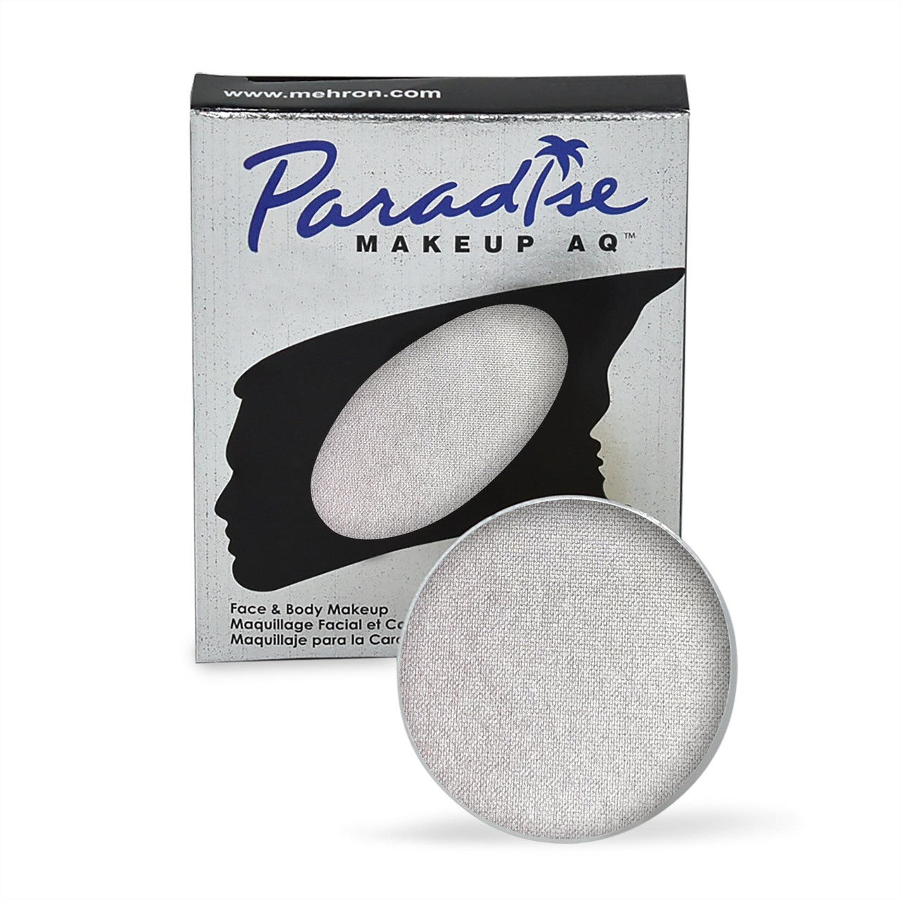 Silver Paradise Makeup AQ™ Refill Size | Mehron