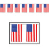 Patriotic American Flag Pennant Streamer 