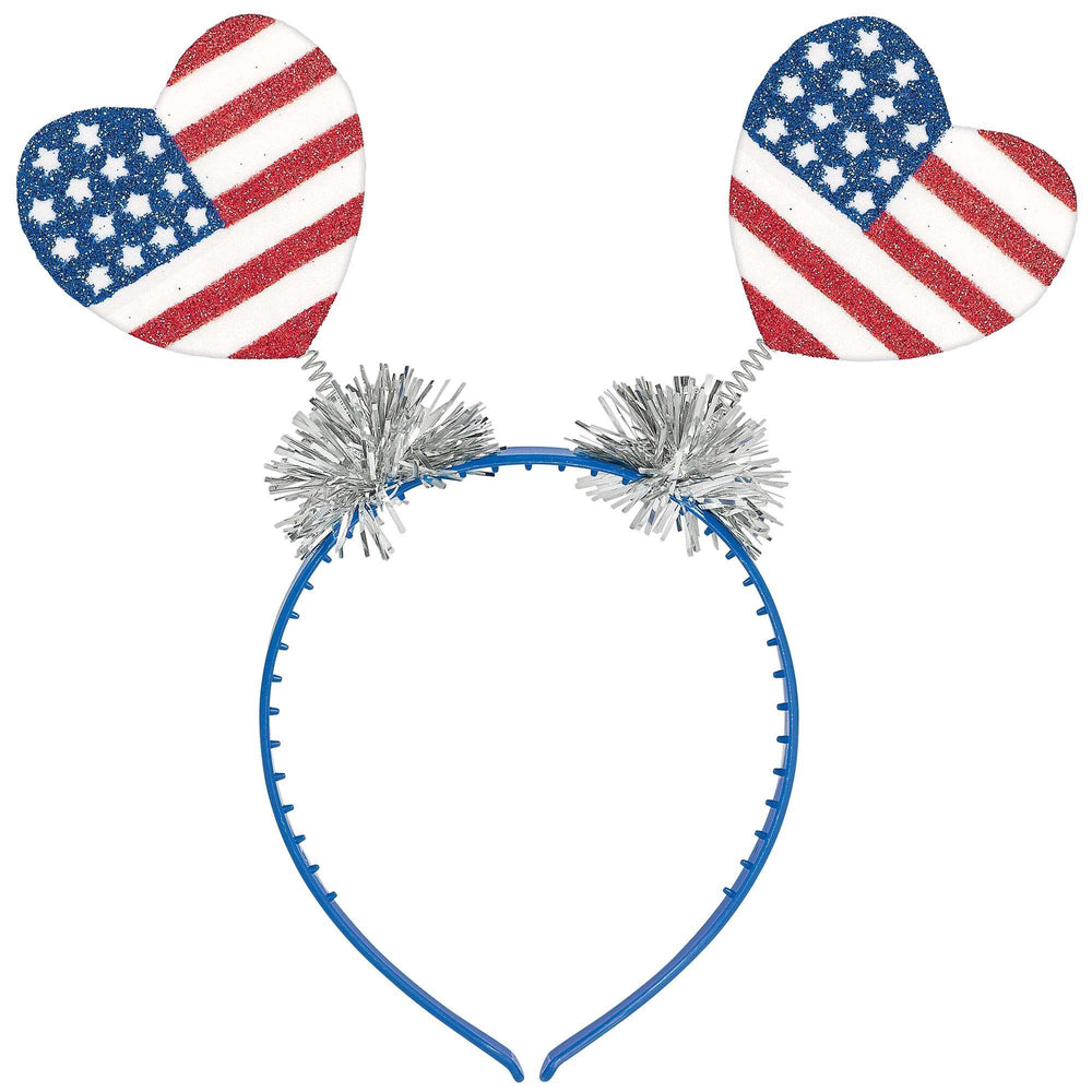Patriotic Hearts Headbopper