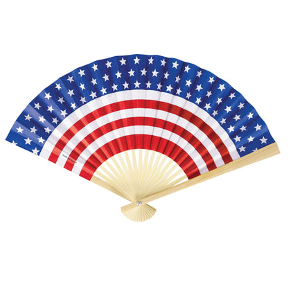 American Flag Paper Fan | Patriotic 