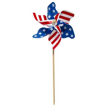 Patriotic Pinwheel 12in