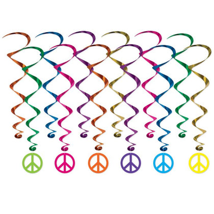 Peace Sign Whirls | Decades