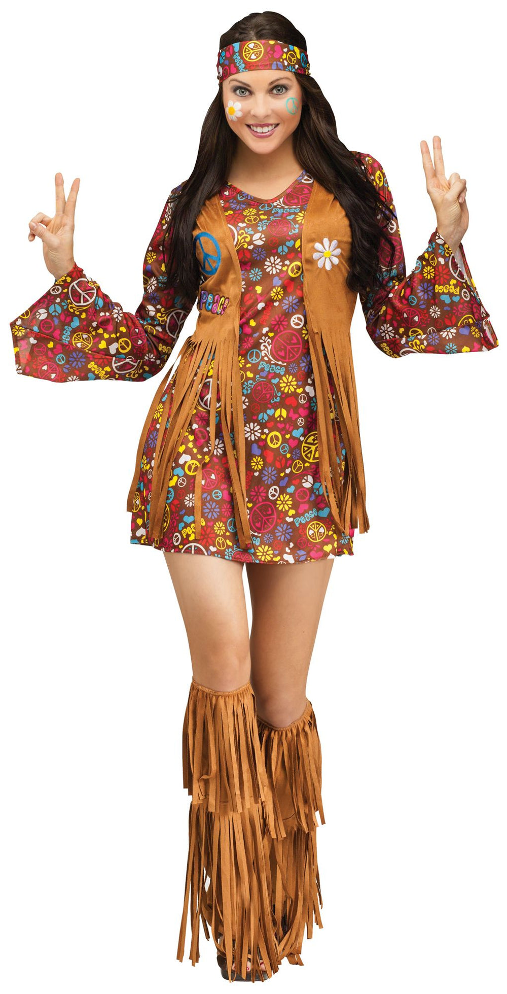 Peace & Love Hippie | Adult