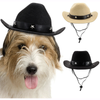 Pet Cowboy Hat with Starred Hat Band