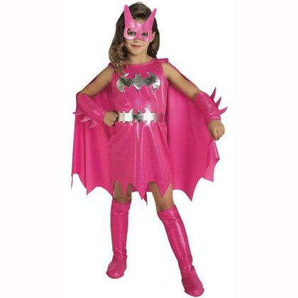 Pink and Silver Bat Girl