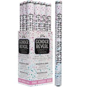 Pink Gender Reveal Confetti Cannons