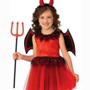 Red and black pitch fork